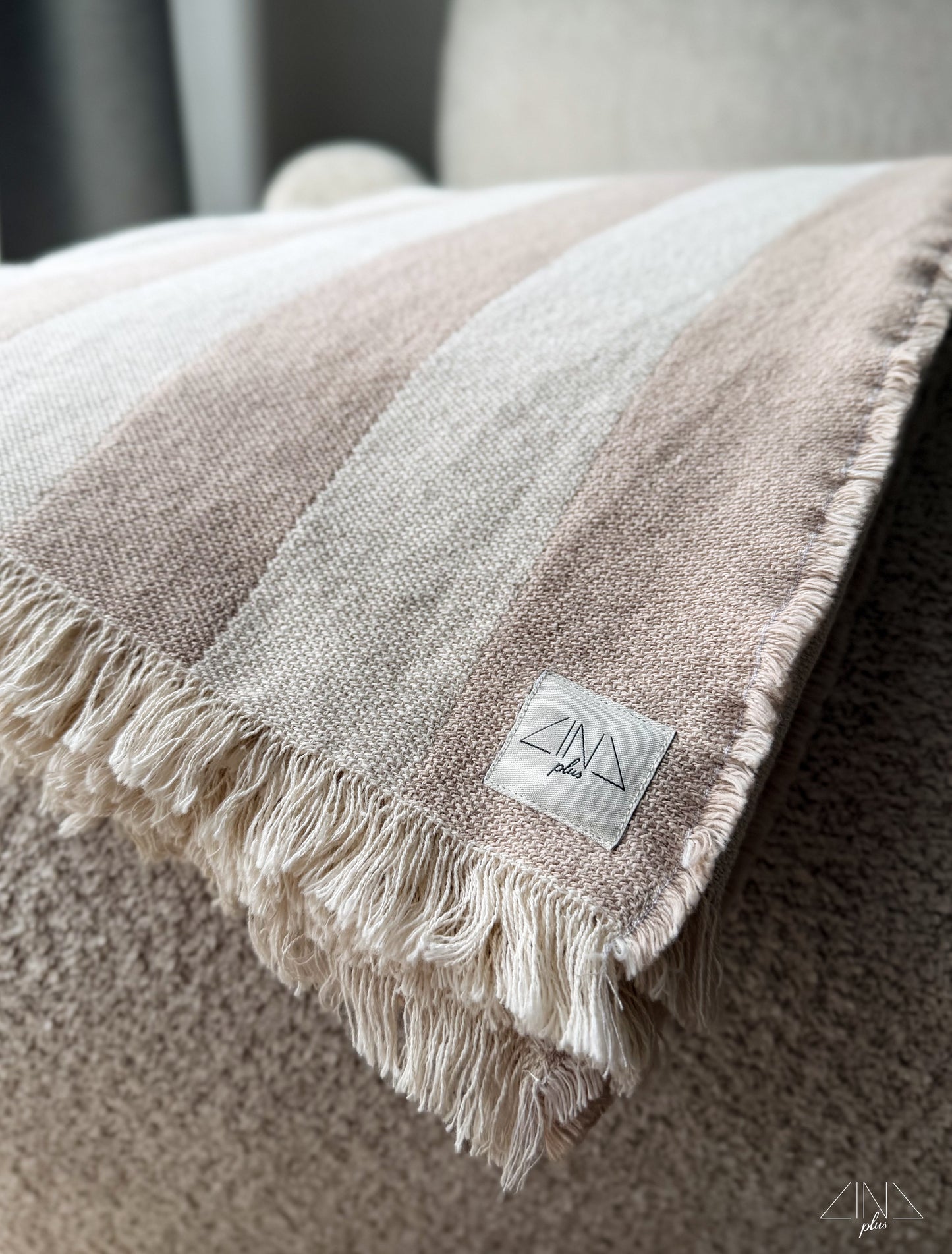 Cotton Blanket | Throw in Stripes