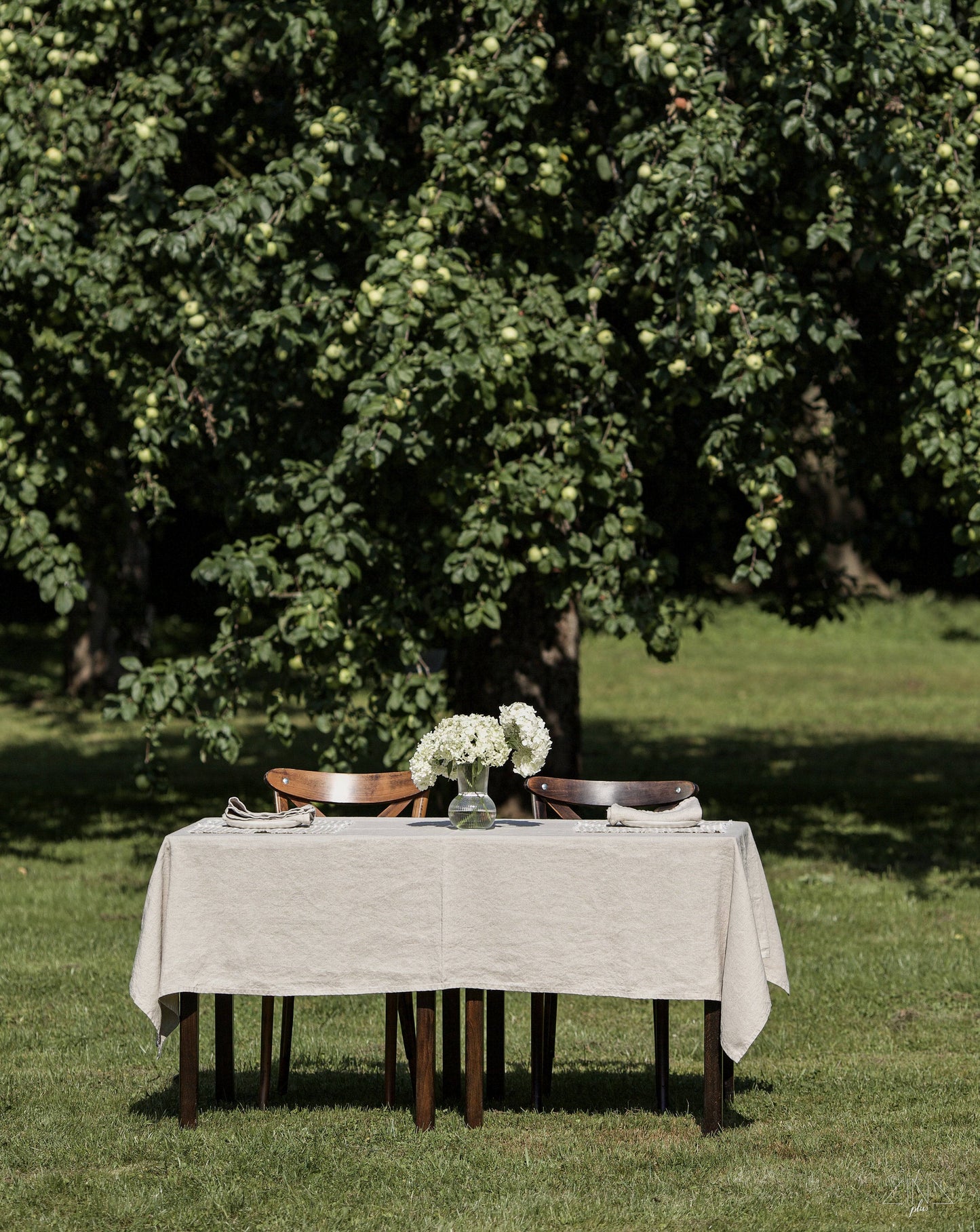 2 Heavy-weight Linen Tablecloths