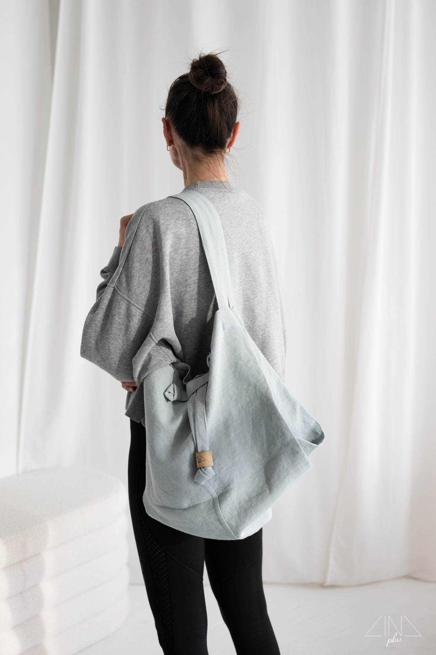 Linen Yoga Bag