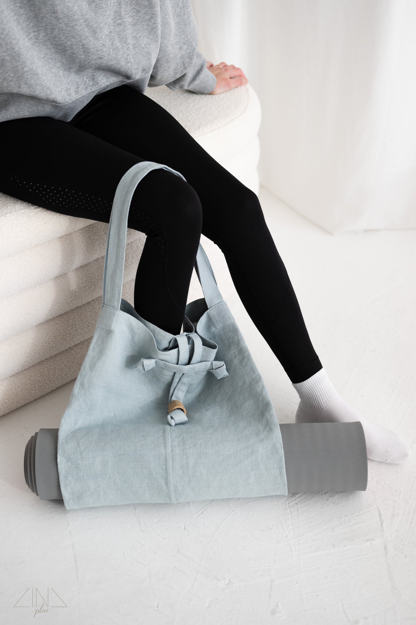 Linen Yoga Bag