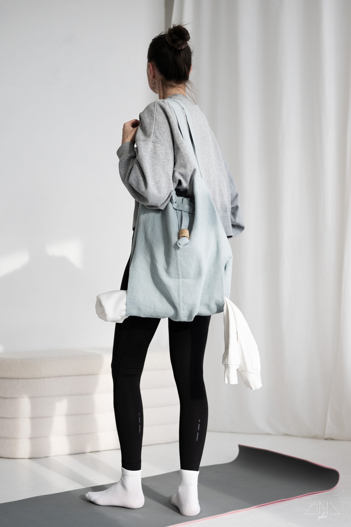 Linen Yoga Bag