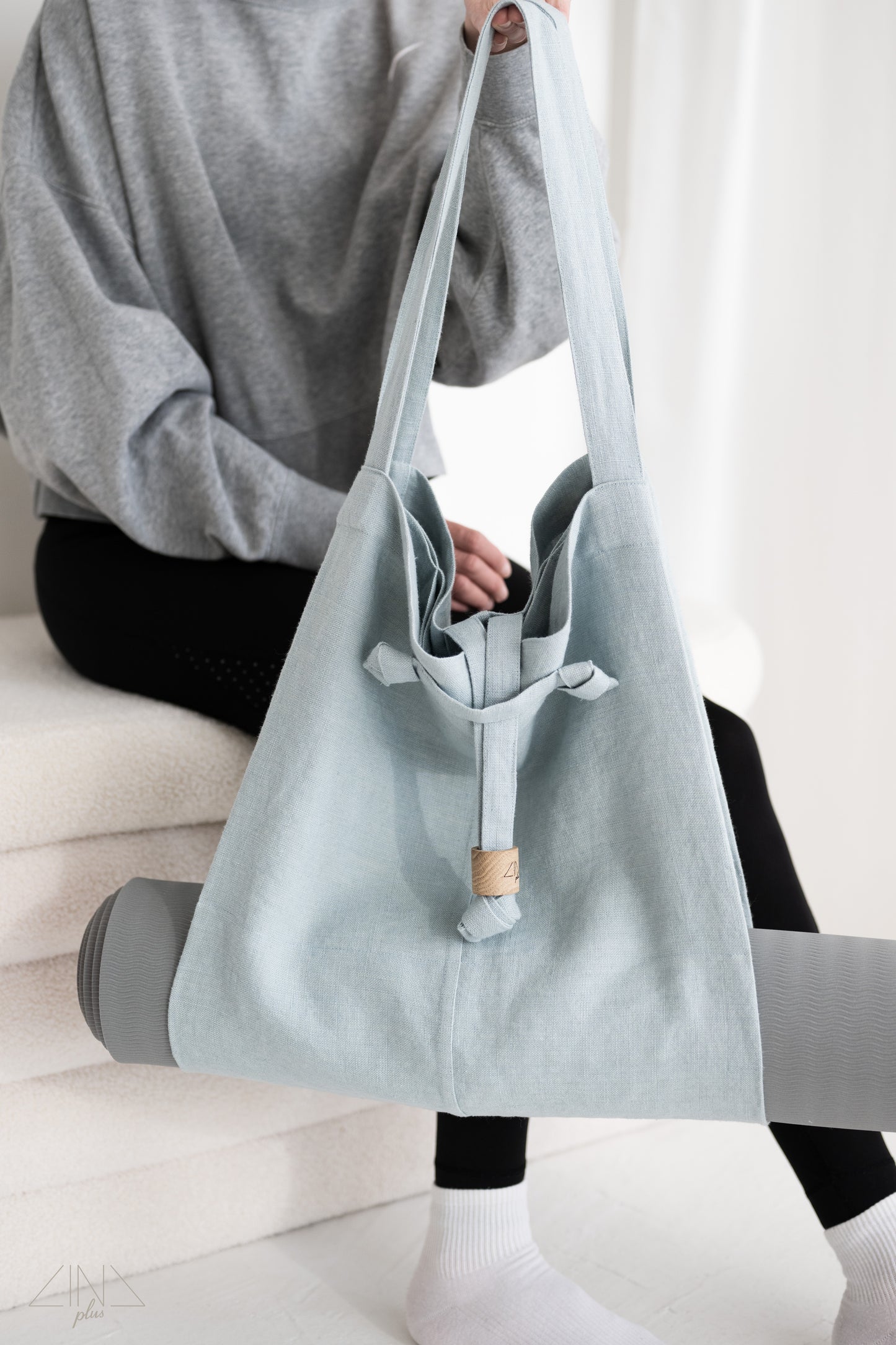 Linen Yoga Bag