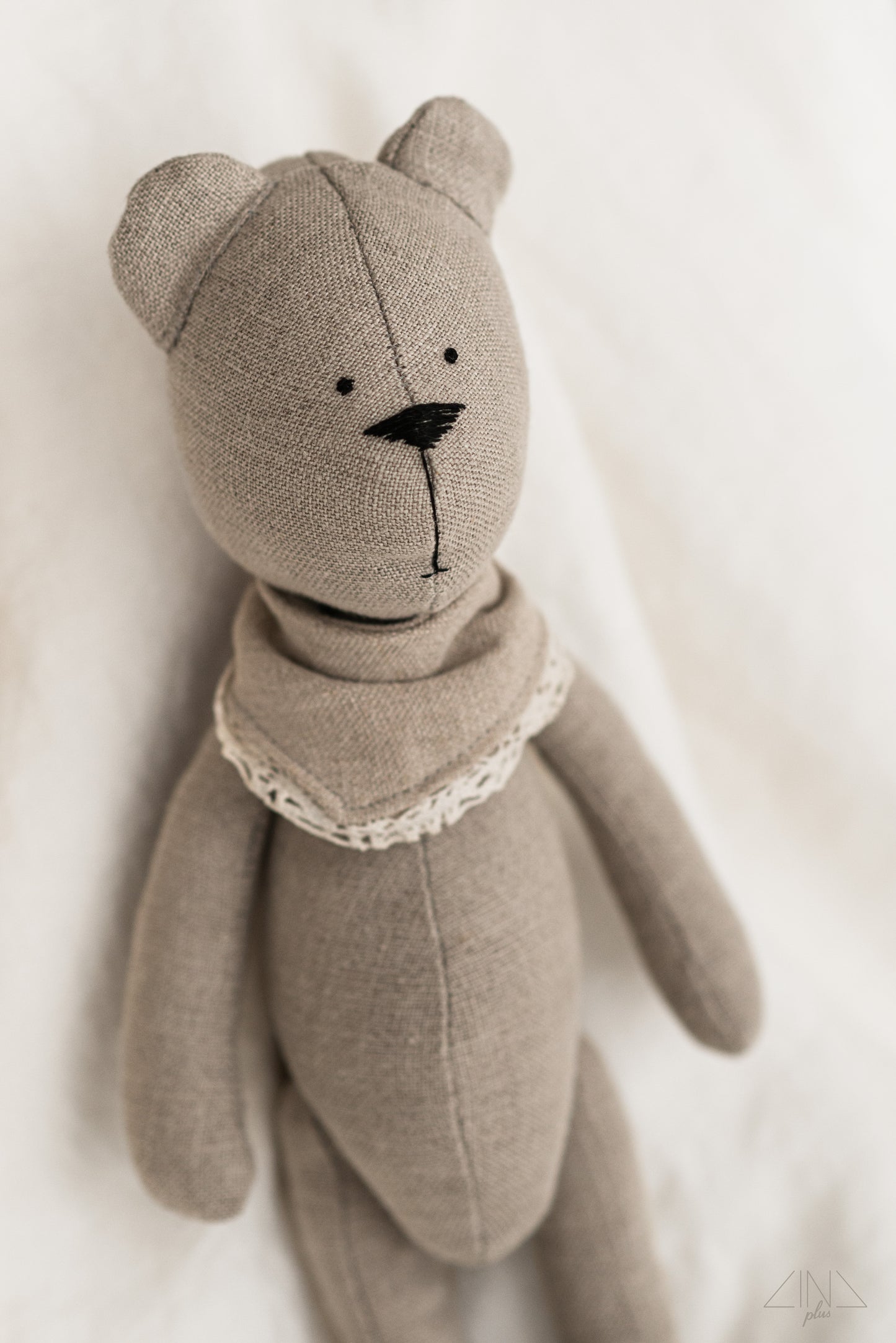 Linen Teddy Bear