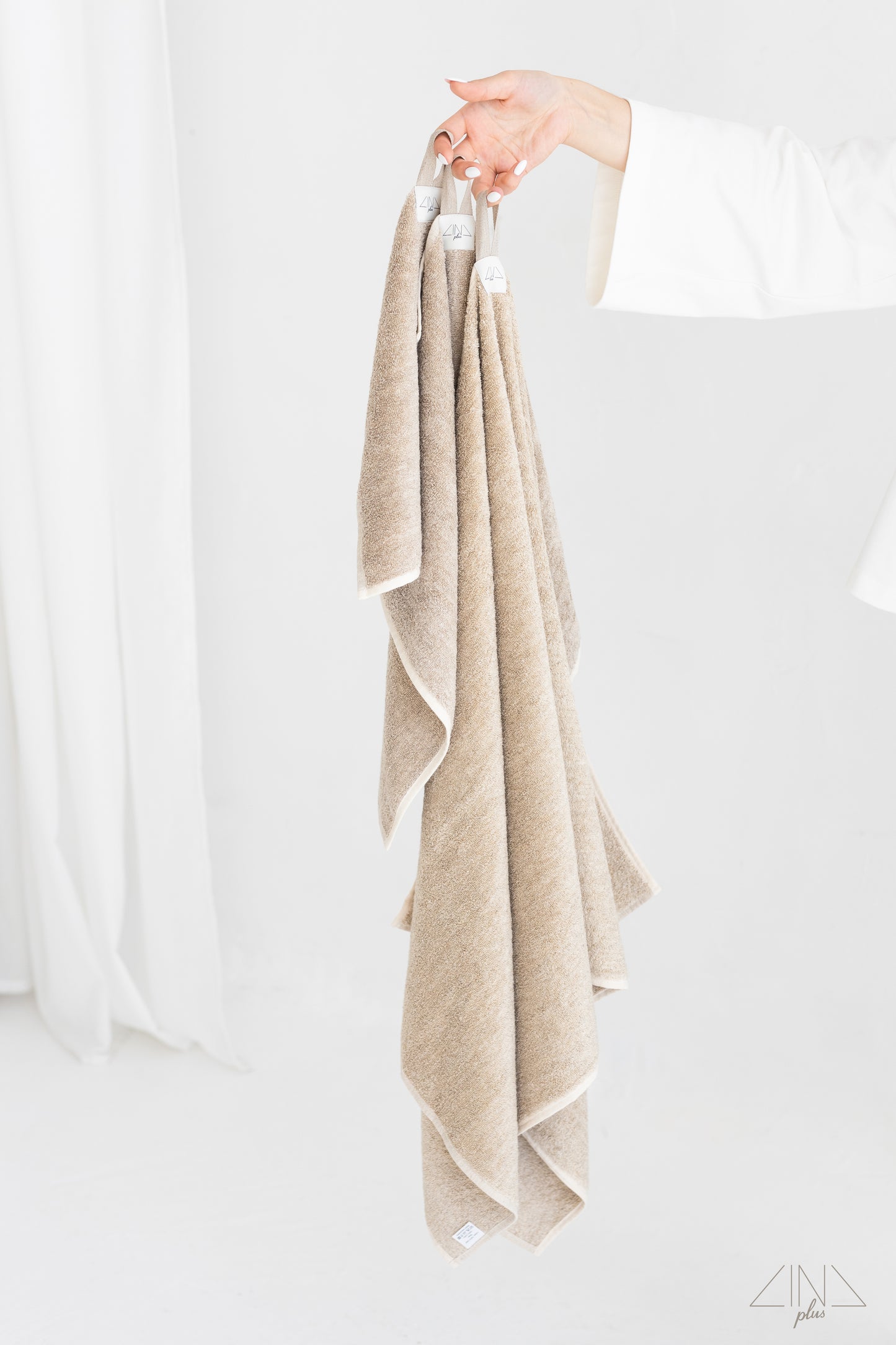 Linen Terry Towel in NEUTRAL