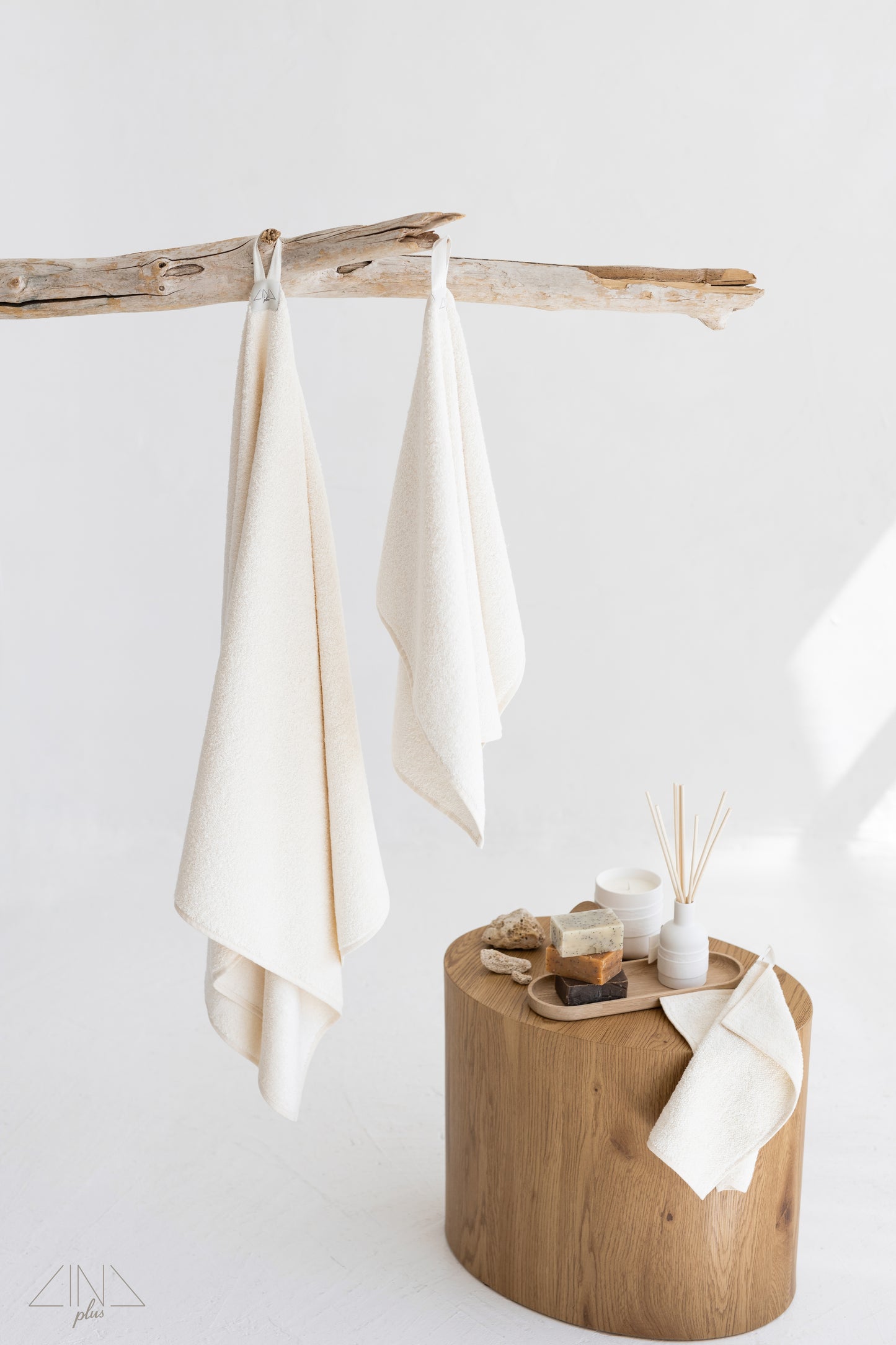 Linen Terry Towel in NEUTRAL