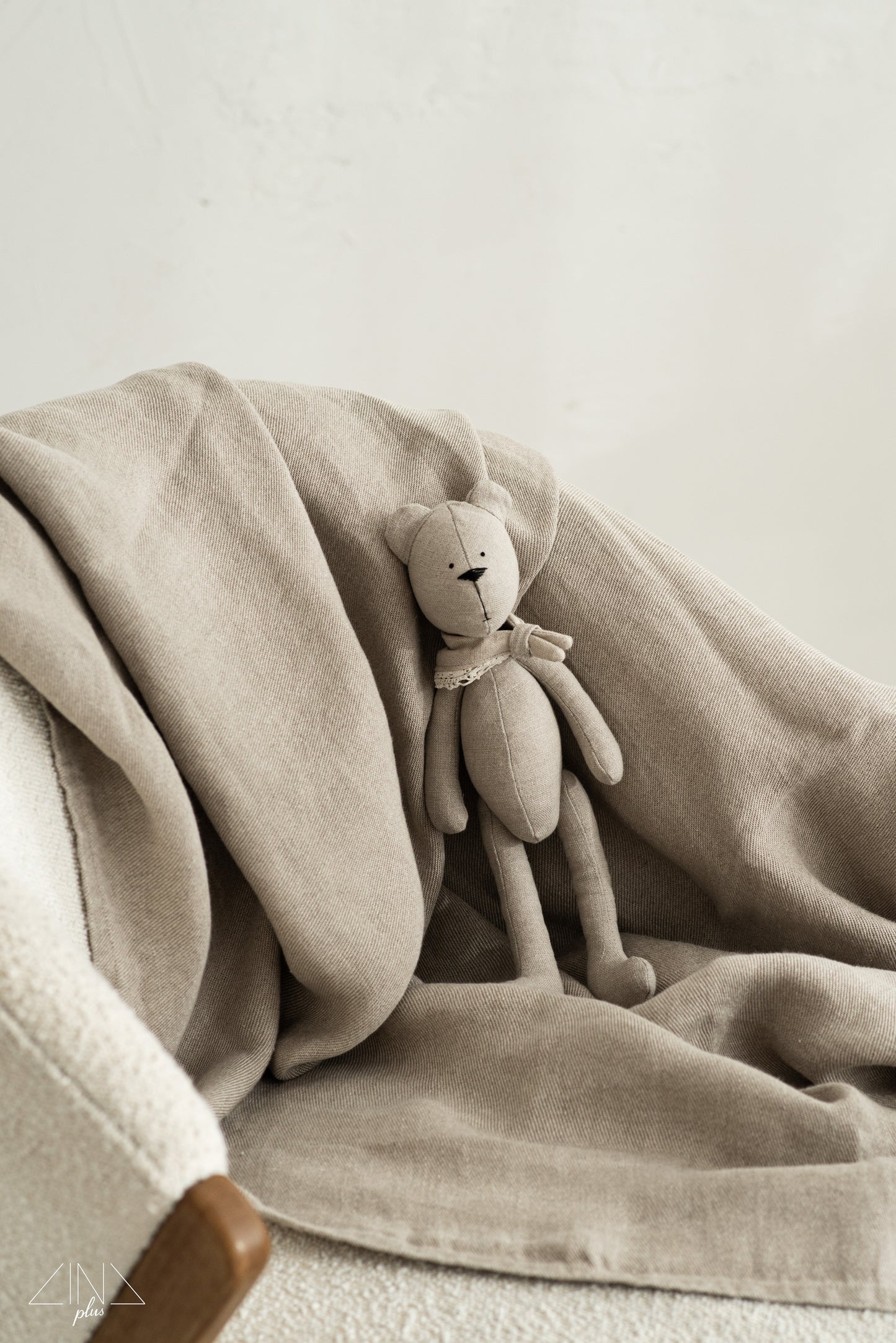 Linen Teddy Bear