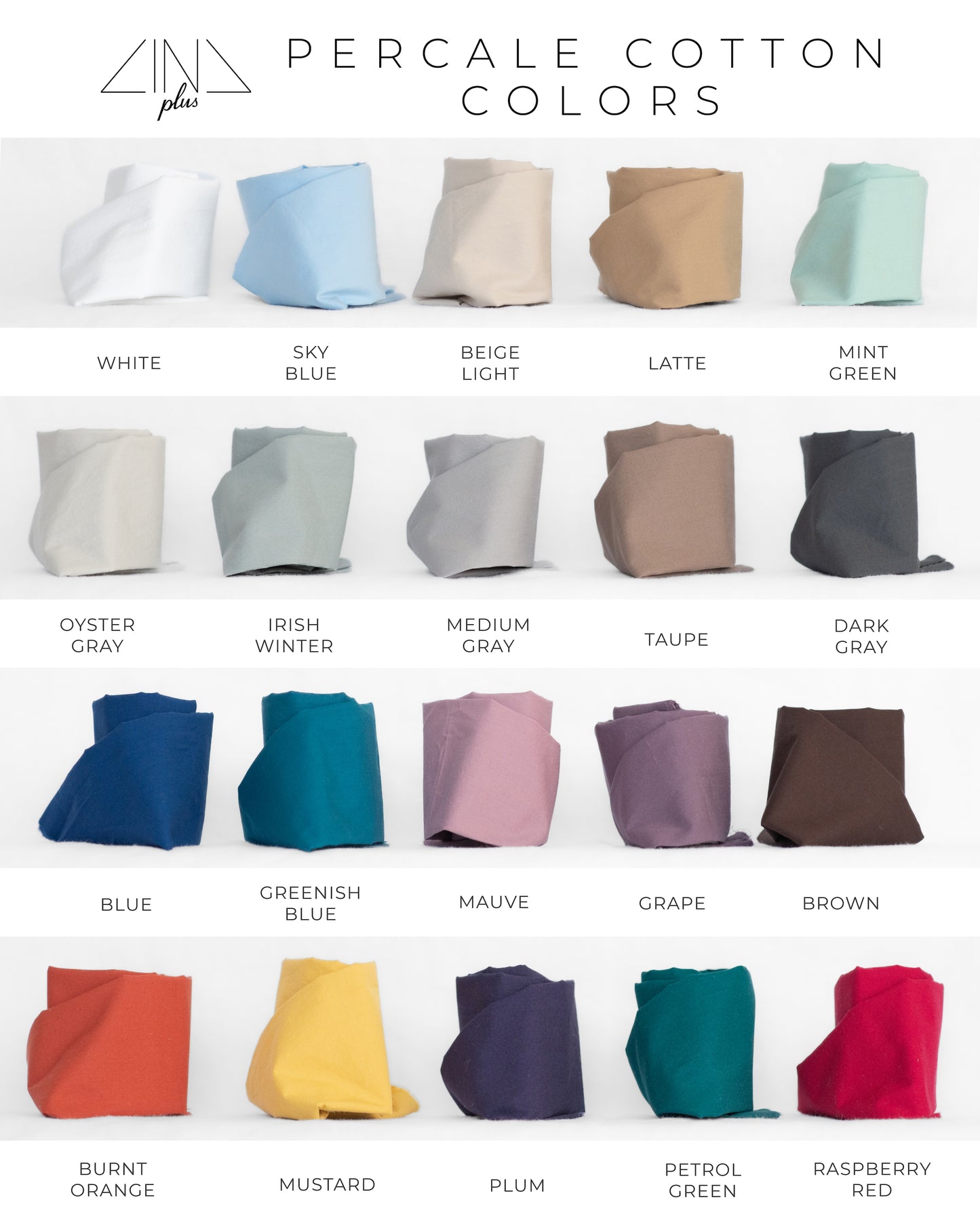 Percale Fitted Sheet 60x80x16"