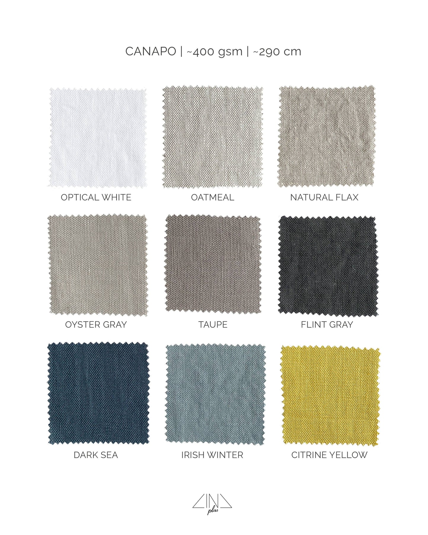 Linen samples CANAPO