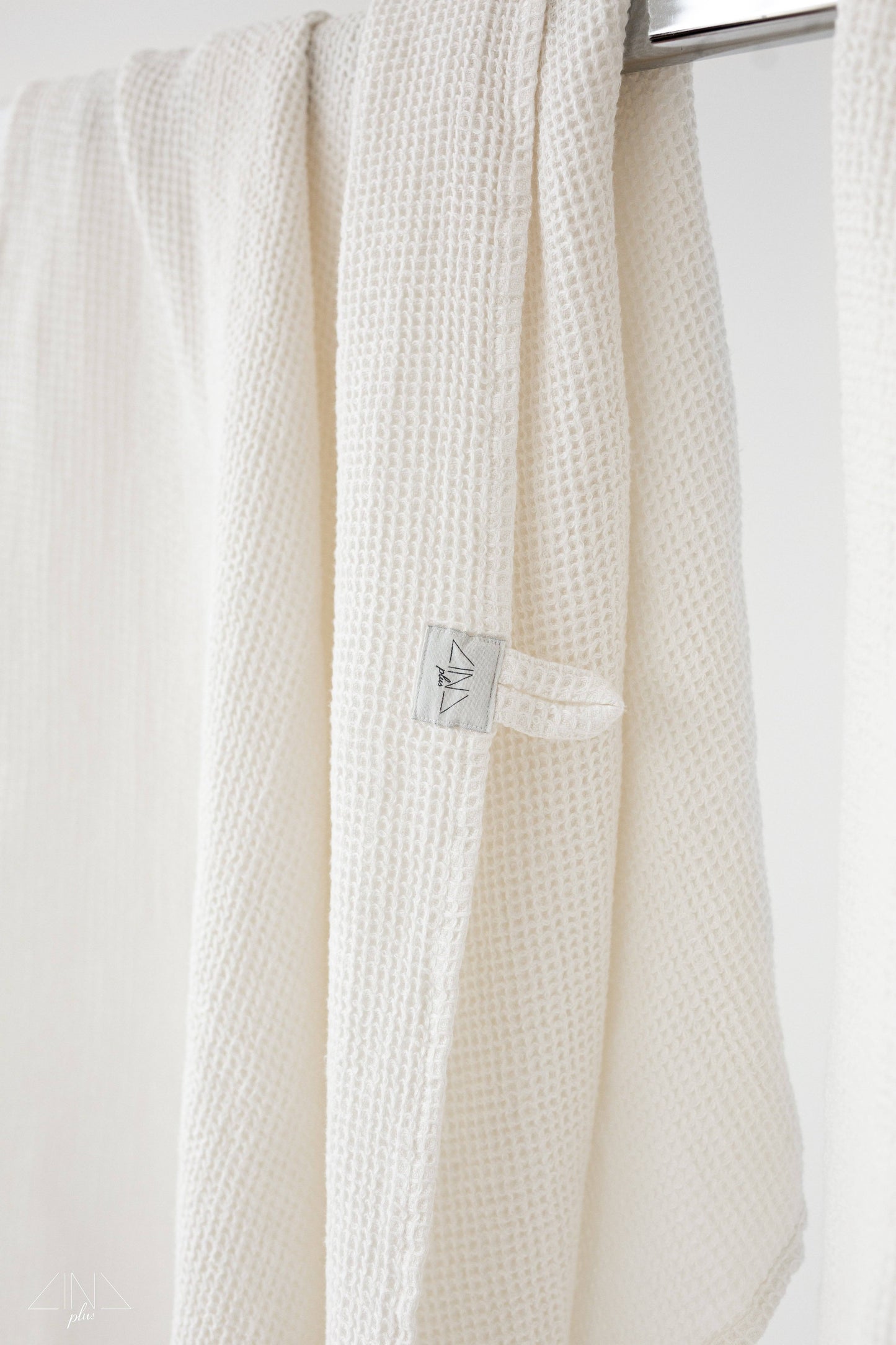 Linen Waffle Towel in NEUTRAL