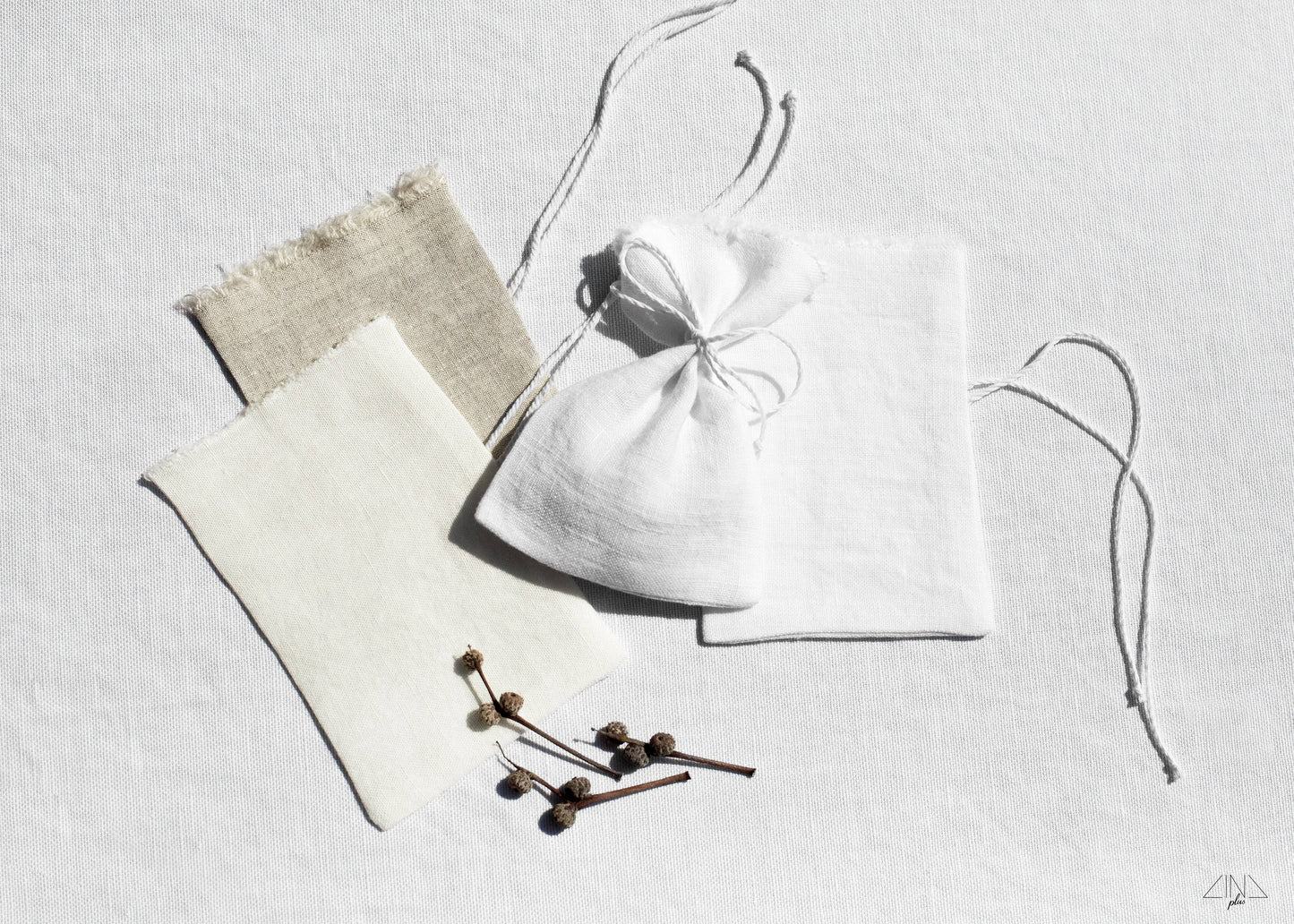 Linen Sachet - Wedding Favor Bag