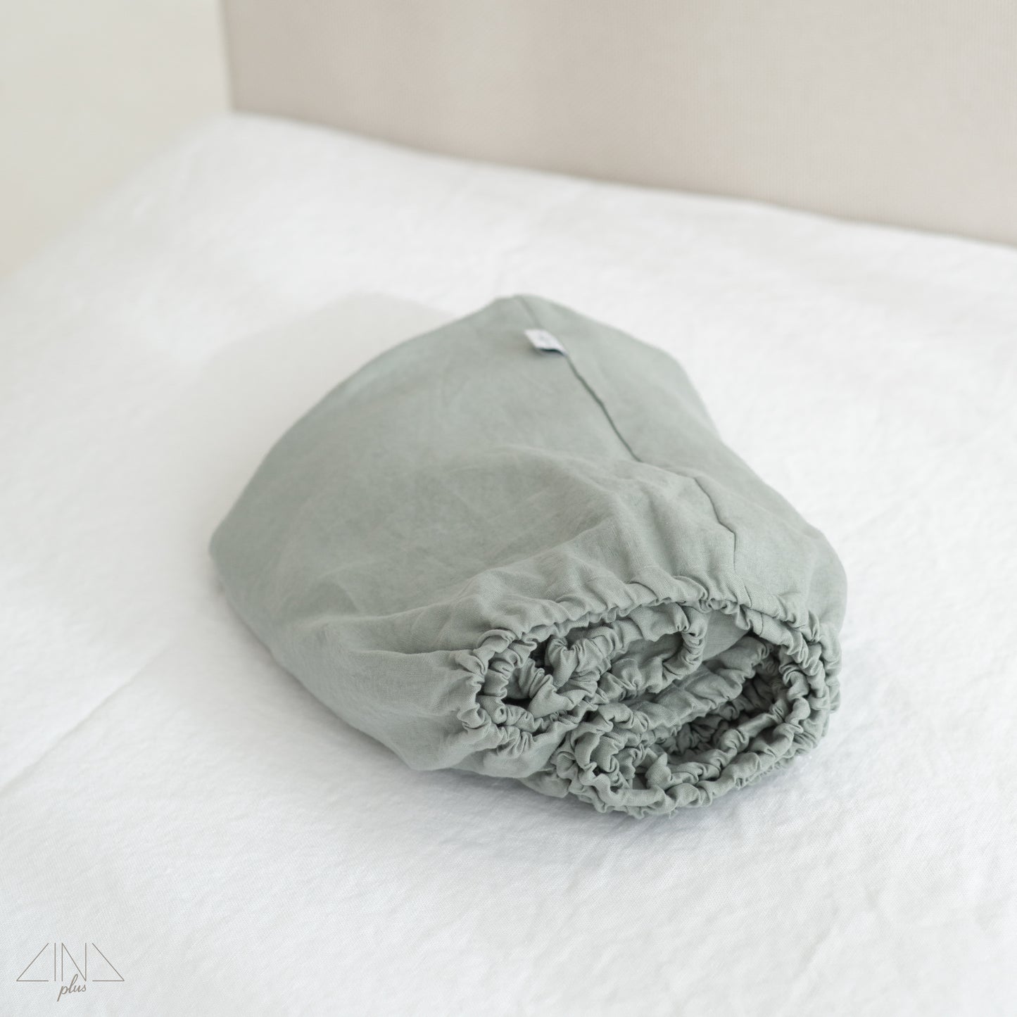 Linen Fitted Sheet in COLOR