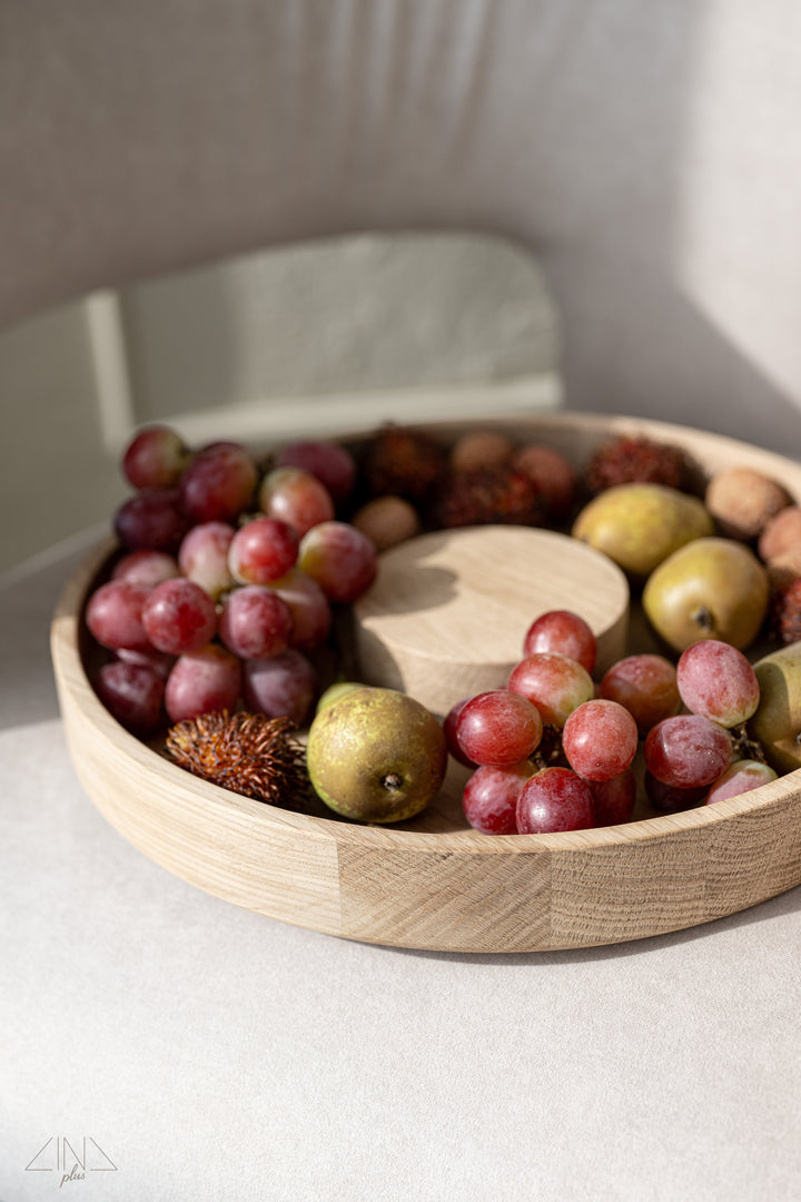 Oak Tray | Round 12,5" | 32 cm