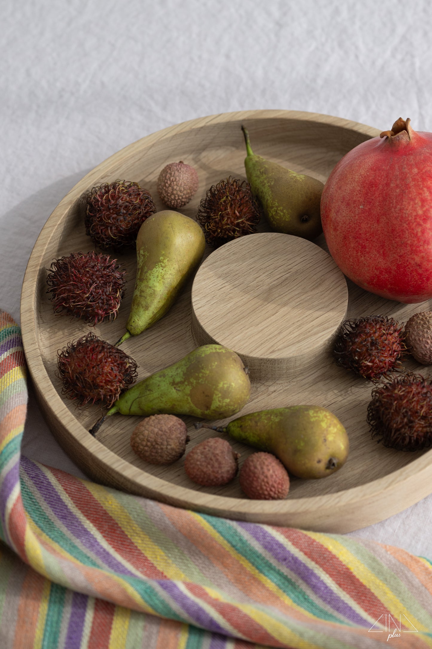 Oak Tray | Round 12,5" | 32 cm