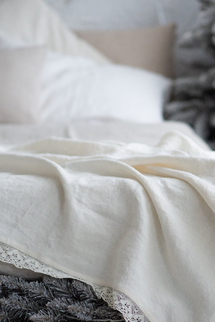 Linen Fabric CANAPO Ivory