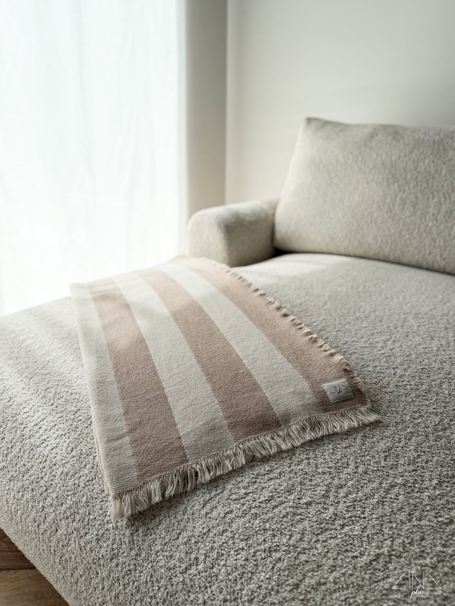 Cotton Blanket | Throw in Stripes