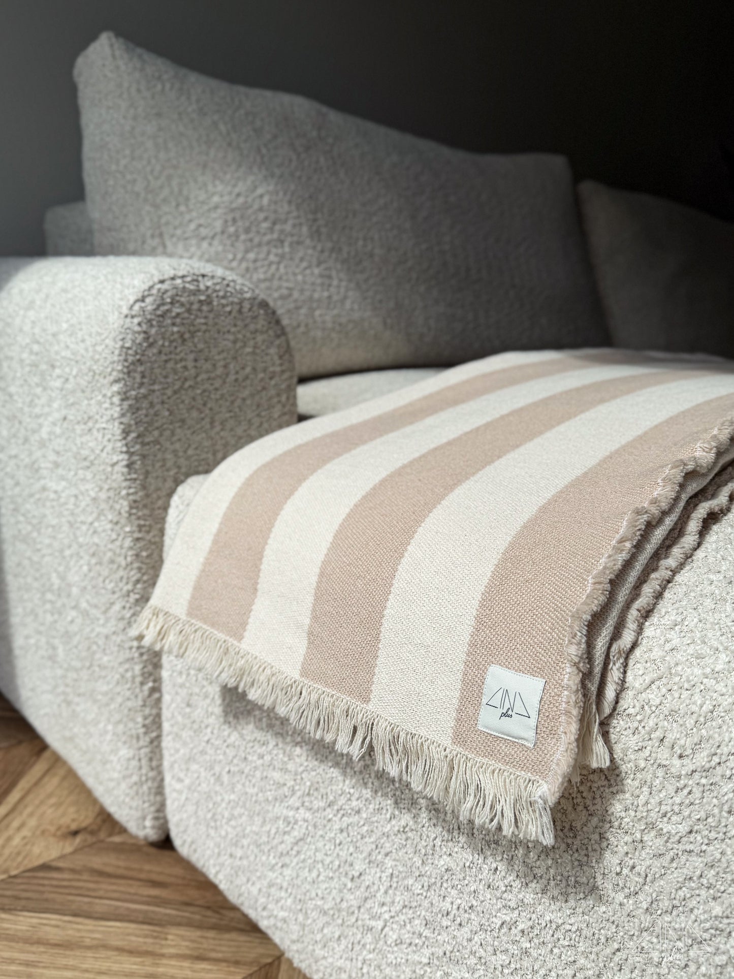Cotton Blanket | Throw in Stripes