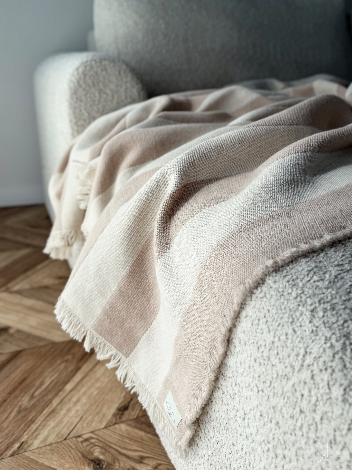 Cotton Blanket | Throw in Stripes