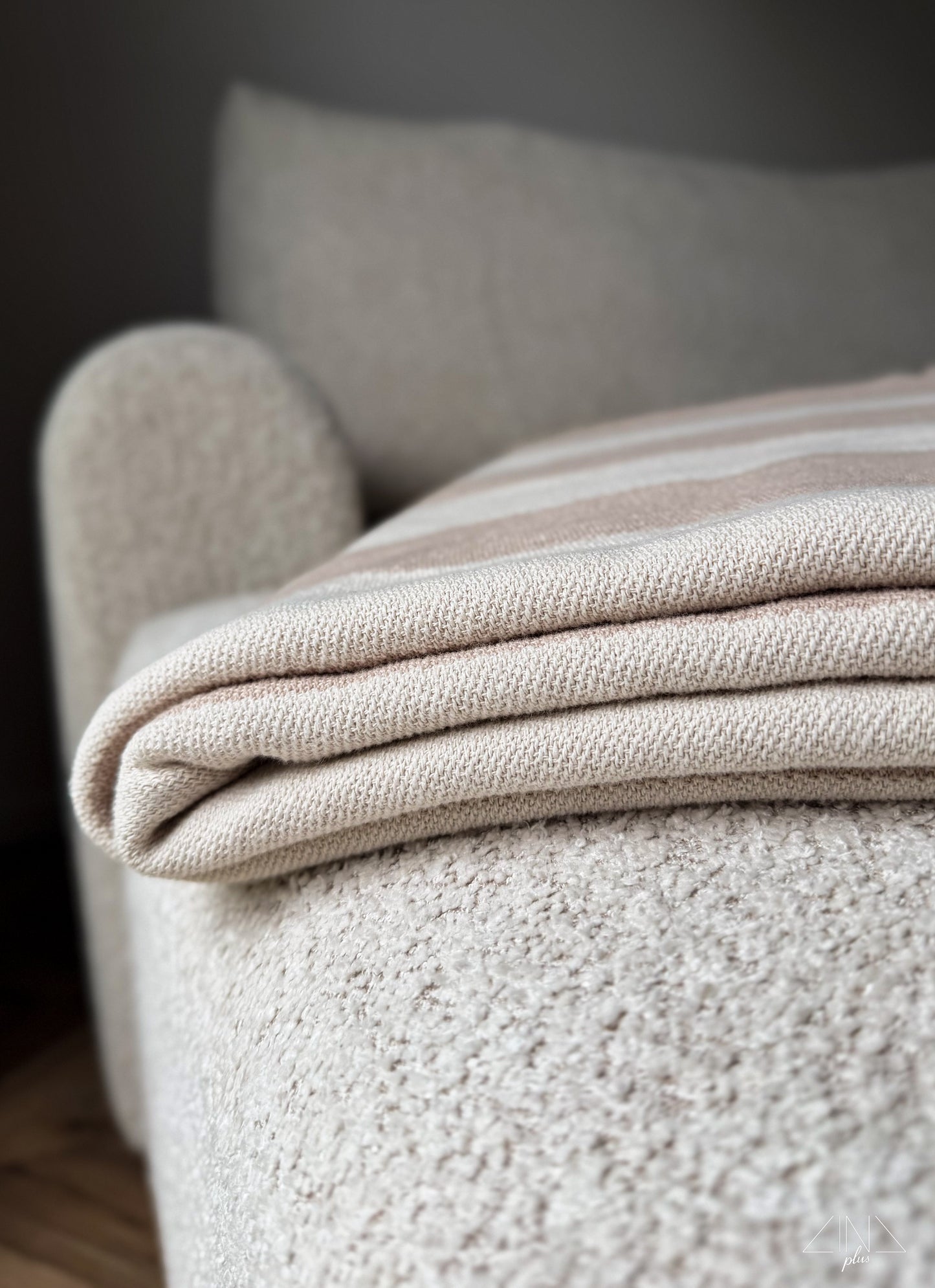 Cotton Blanket | Throw in Stripes