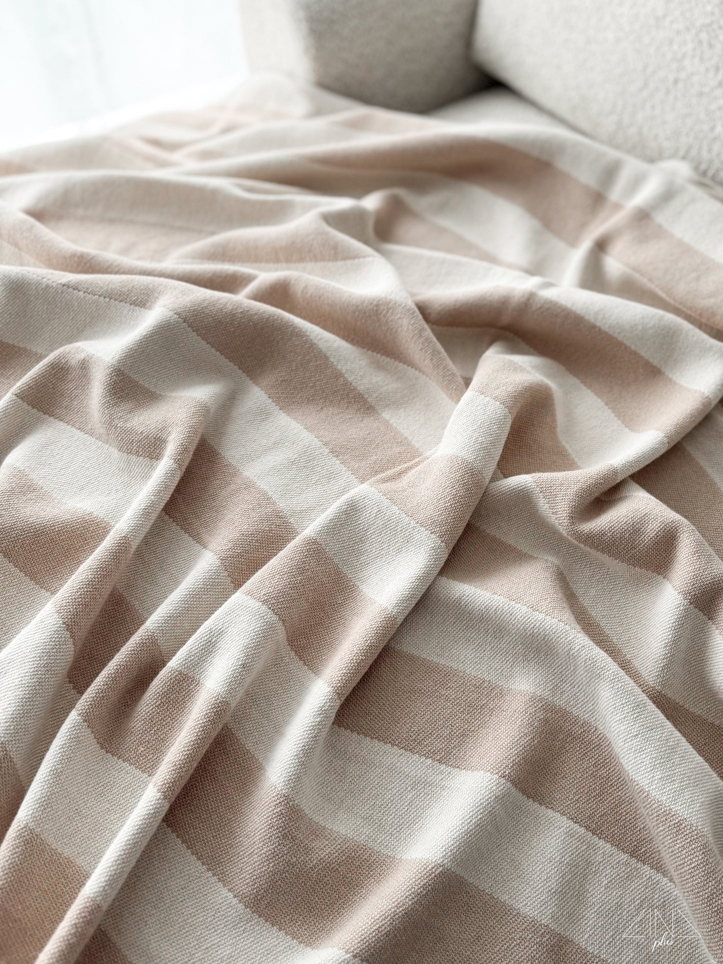 Cotton Blanket | Throw in Stripes