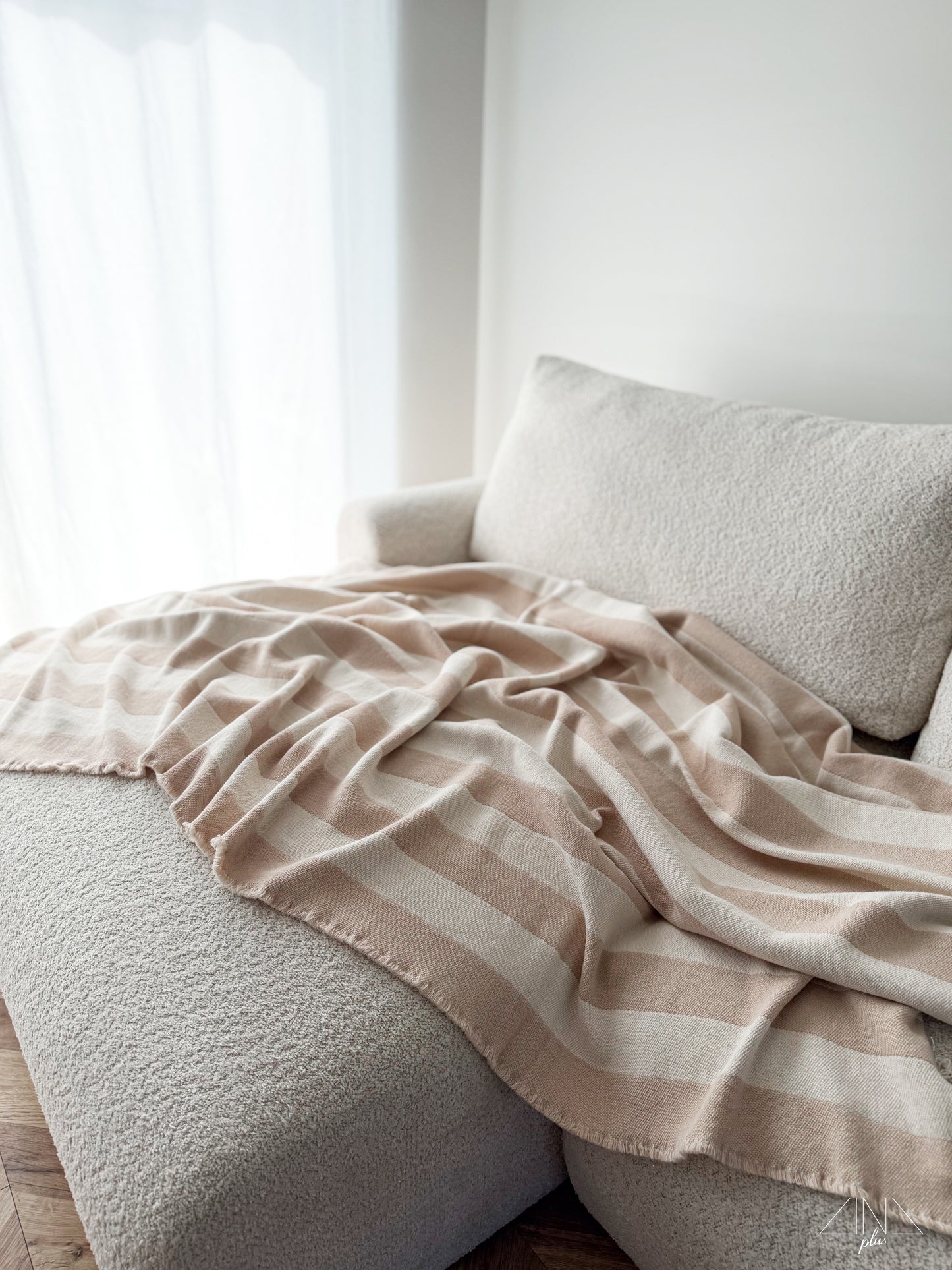 Cotton Blanket | Throw in Stripes