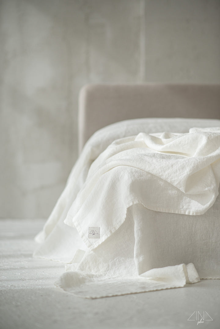 Custom Linen Bedspread, Pillowcases